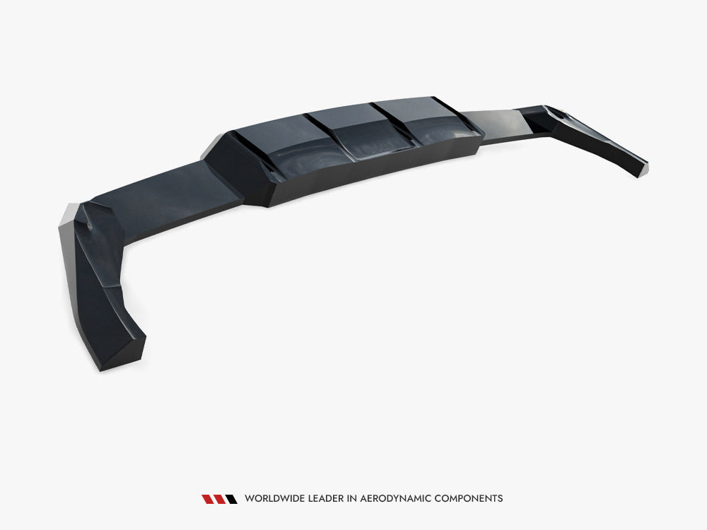 Rear Splitter (Vertical Bars) V.2 - Volkswagen Golf R Mk8 / Mk8 Facelift