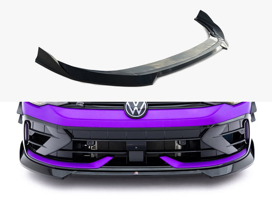 Front Splitter V.4 - Volkswagen Golf R Mk8 Facelift