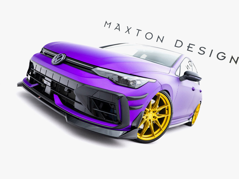 Front Splitter V.4 - Volkswagen Golf R Mk8 Facelift