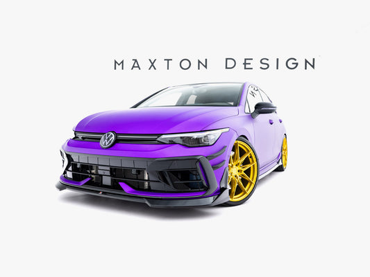 Front Splitter V.4 - Volkswagen Golf R Mk8 Facelift