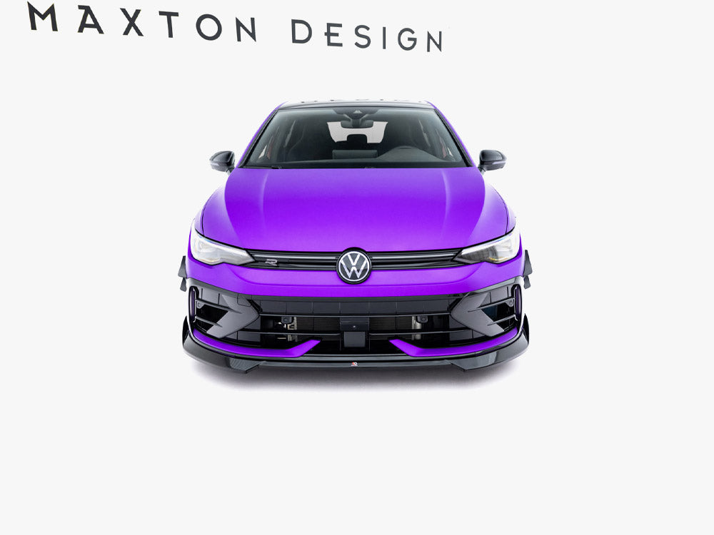 Front Splitter V.4 - Volkswagen Golf R Mk8 Facelift