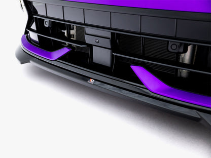 Front Splitter V.4 - Volkswagen Golf R Mk8 Facelift