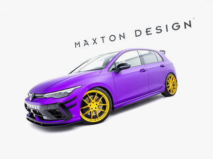 Street PRO Side Skirts Diffusers - Volkswagen Golf R Mk8 Facelift