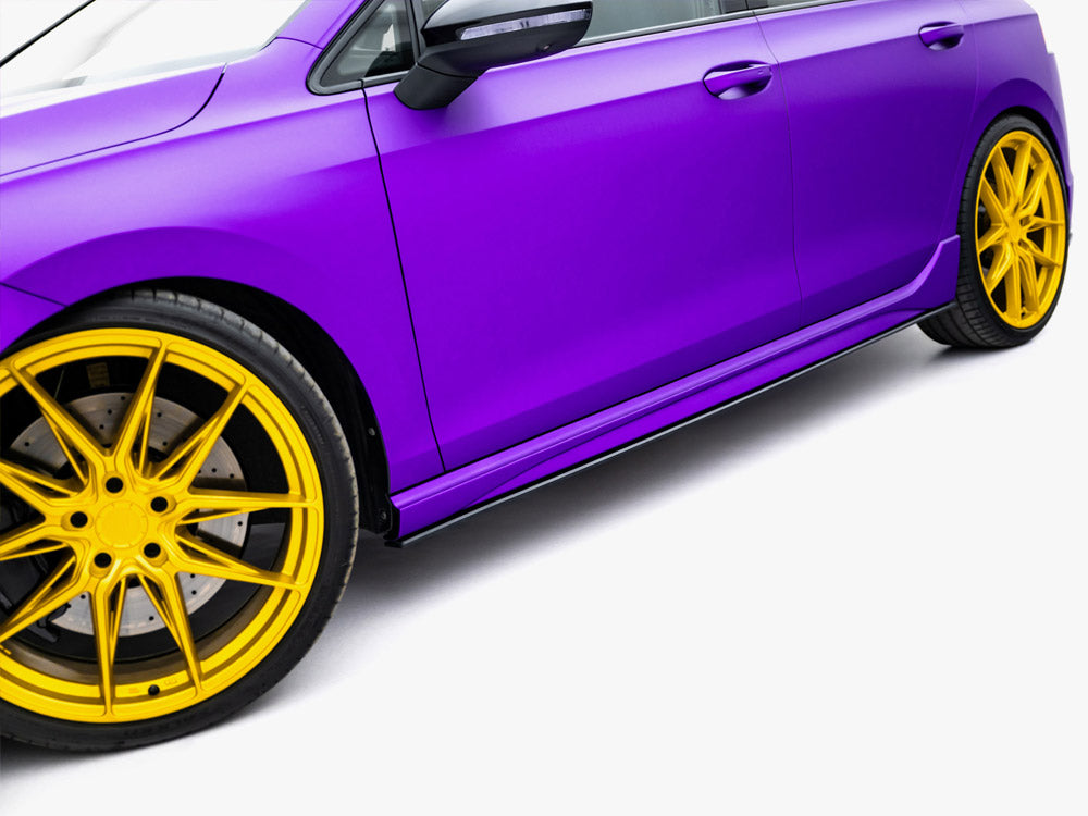 Street PRO Side Skirts Diffusers - Volkswagen Golf R Mk8 Facelift