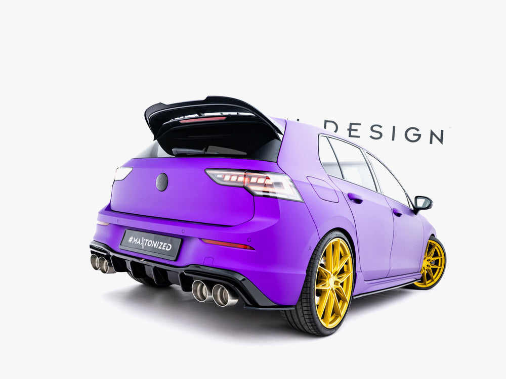 Street PRO Rear Side Splitters V.2 - Volkswagen Golf R Hatchback Mk8 / Mk8 Facelift