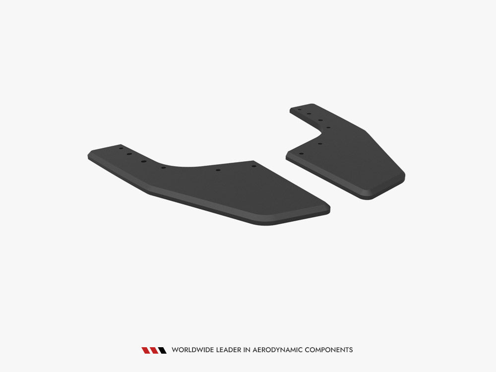 Street PRO Rear Side Splitters V.2 - Volkswagen Golf R Hatchback Mk8 / Mk8 Facelift