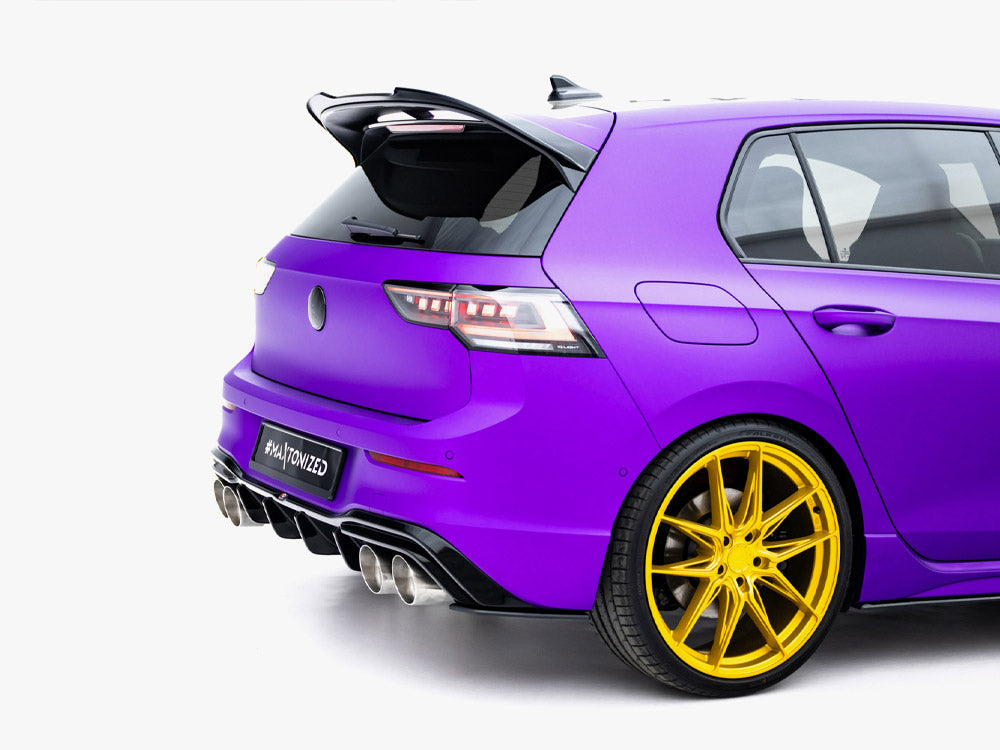 Street PRO Rear Side Splitters V.2 - Volkswagen Golf R Hatchback Mk8 / Mk8 Facelift