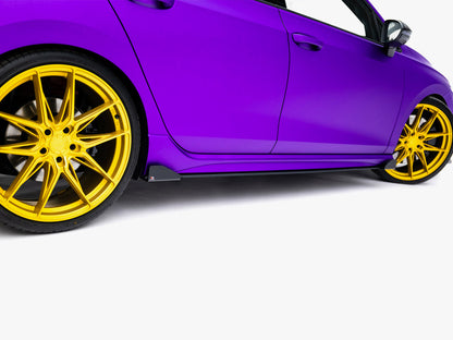 Street PRO Side Skirts Diffusers + Flaps - Volkswagen Golf R Mk8 / Mk8 Facelift