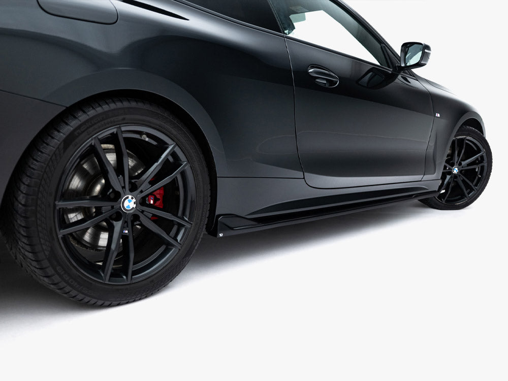 Side Skirts Diffusers V2 - BMW 4 Series (M-Pack / M440i G22 / G23 / G22 Facelift / G23 Facelift)
