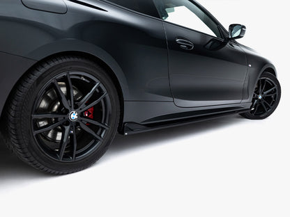Side Skirts Diffusers V2 - BMW 4 Series (M-Pack / M440i G22 / G23 / G22 Facelift / G23 Facelift)