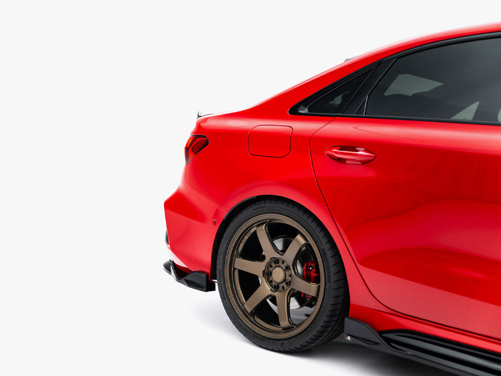 Rear Splitter (Vertical Bars) V.2 - Audi RS3 Sedan 8Y Facelift