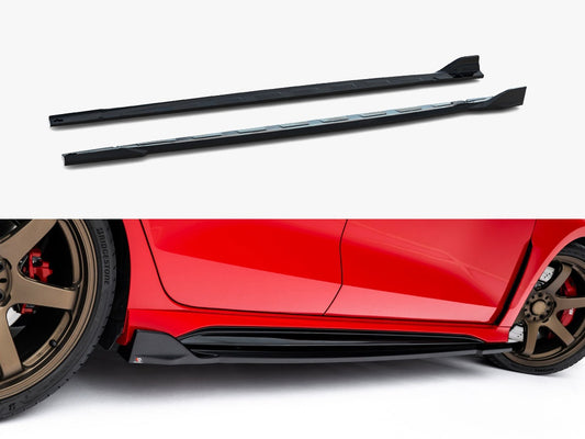 Side Skirts Diffusers V.2 - Audi RS3 Sedan 8Y / 8Y Facelift