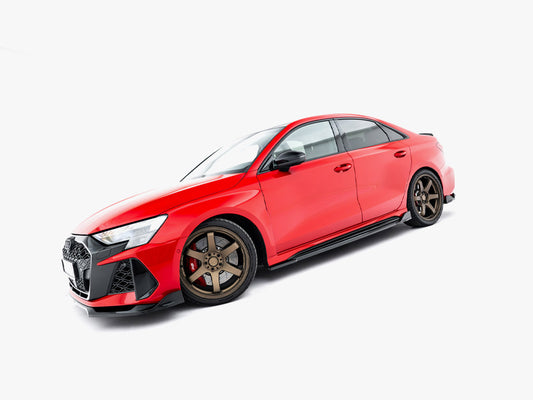 Side Skirts Diffusers V.2 - Audi RS3 Sedan 8Y / 8Y Facelift