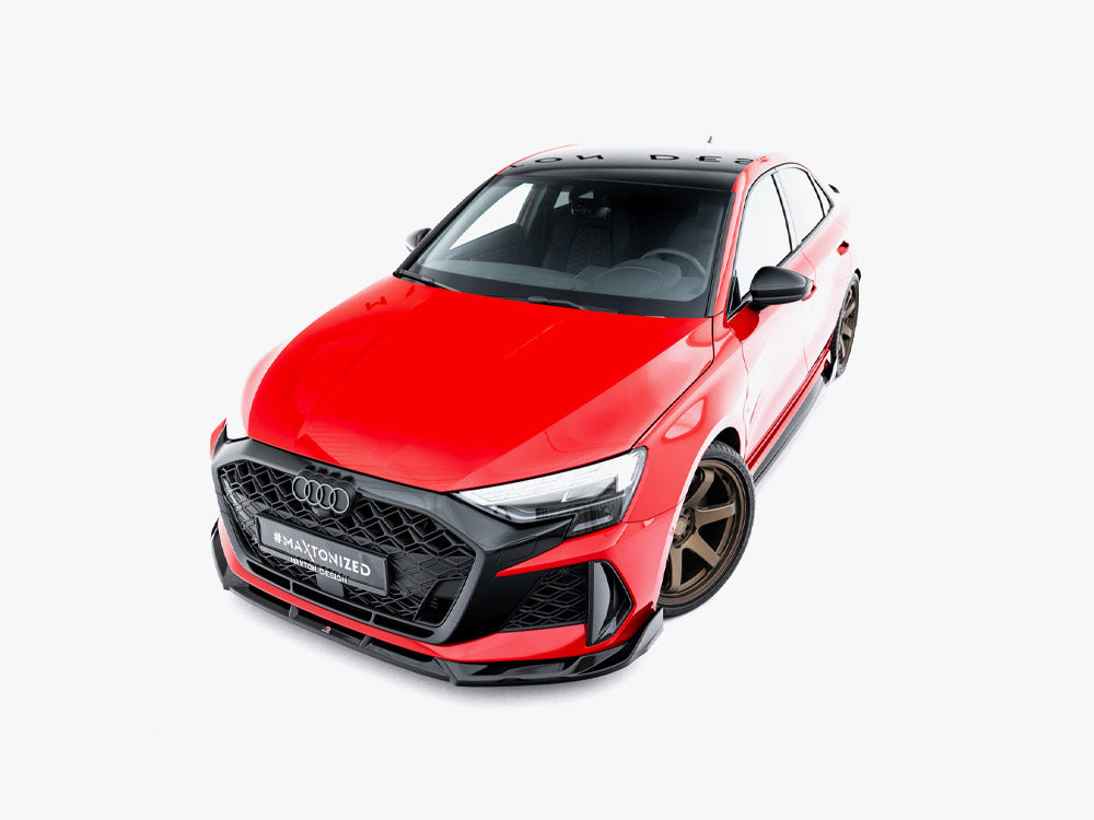 Front Splitter V.3 - Audi RS3 Sedan 8Y Facelift
