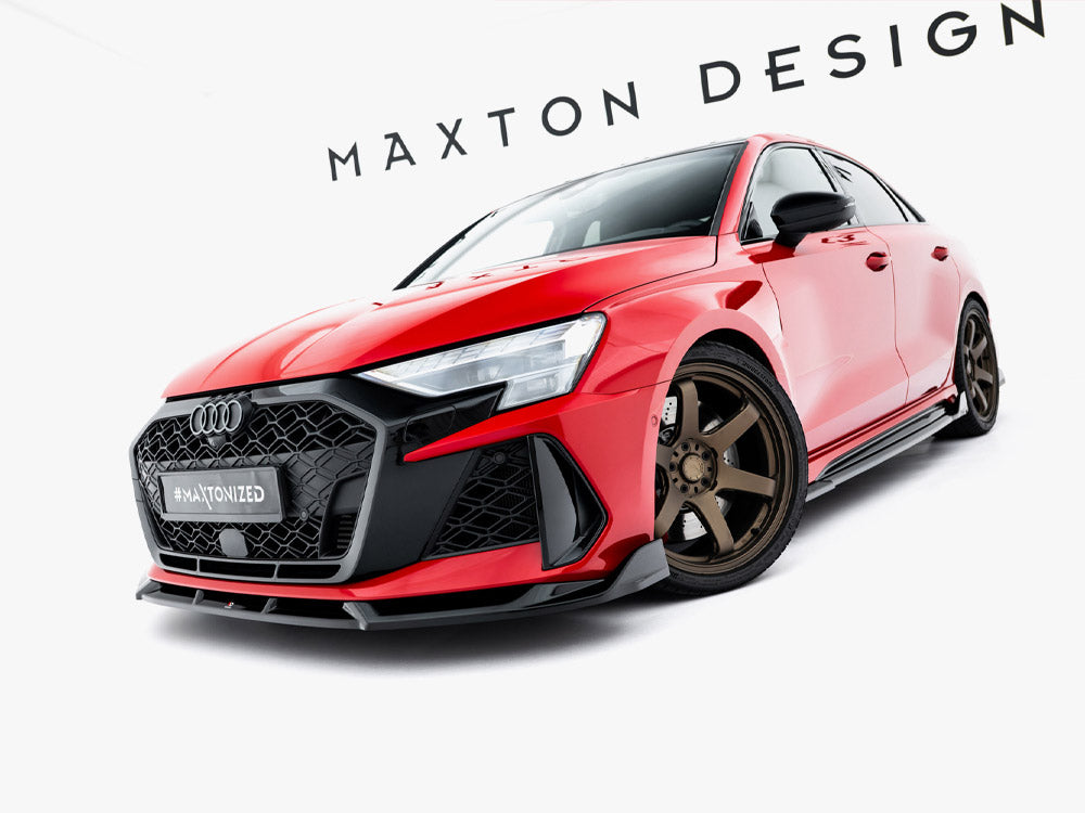Front Splitter V.3 - Audi RS3 Sedan 8Y Facelift