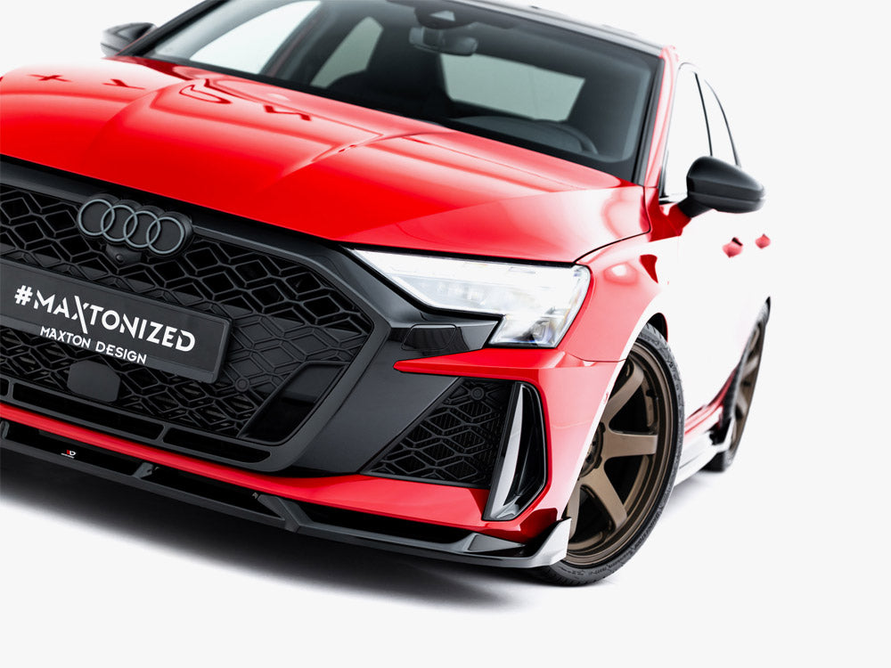 Front Splitter V.3 - Audi RS3 Sedan 8Y Facelift