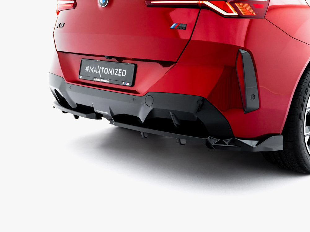 Rear Splitter (Vertical Bars) - BMW X3 (M-Pack G45)