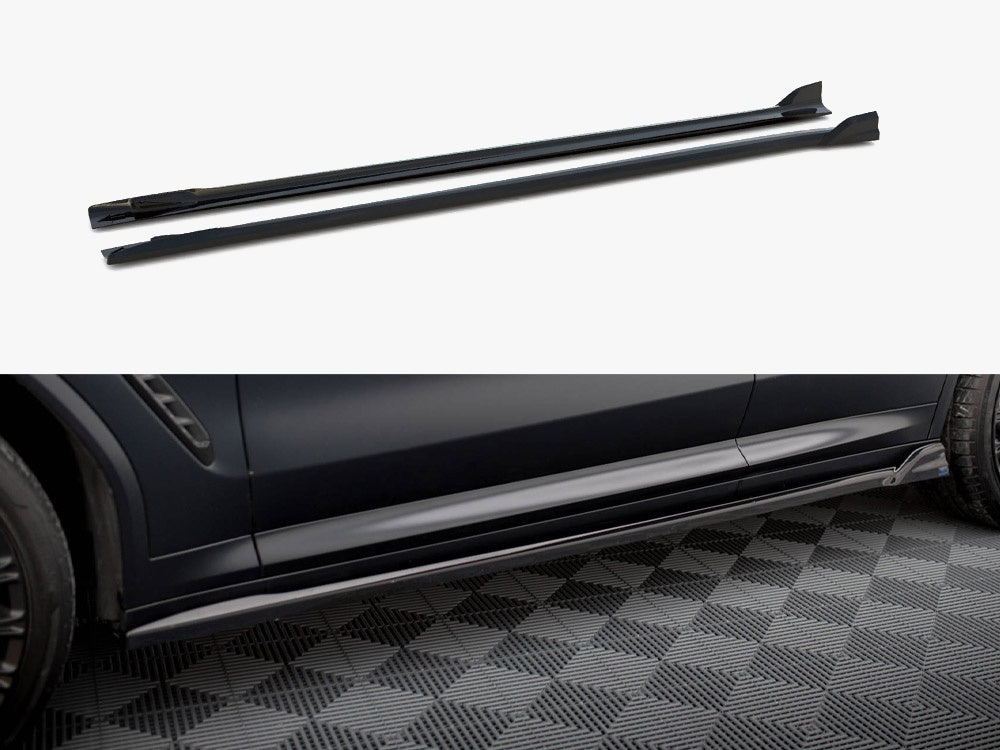 Side Skirts Diffusers - BMW X3 (M-Pack G01 Facelift)
