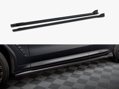Side Skirts Diffusers - BMW X3 (M-Pack G01 Facelift)