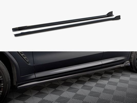 Side Skirts Diffusers - BMW X3 (M-Pack G01 Facelift)