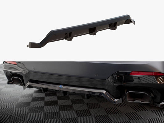 Rear Splitter (Vertical Bars) - BMW X3 (M-Pack G01 Facelift)