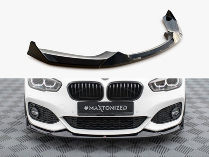 Front Splitter V.4 CSL Look - BMW 1 Series (M-Pack / M140i F20 Facelift)