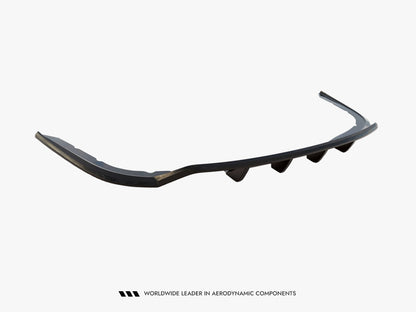 Central Rear Splitter (Vertical Bars) - BMW 4 Series (Gran Coupe F36)