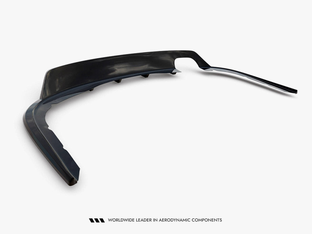 Central Rear Splitter (Vertical Bars) - BMW 4 Series (Gran Coupe F36)