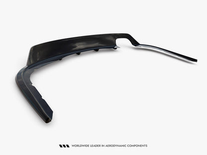 Central Rear Splitter (Vertical Bars) - BMW 4 Series (Gran Coupe F36)