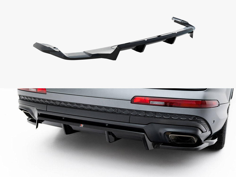 Rear Splitter (Vertical Bars) - Audi Q7 S Line Mk2 Facelift 2