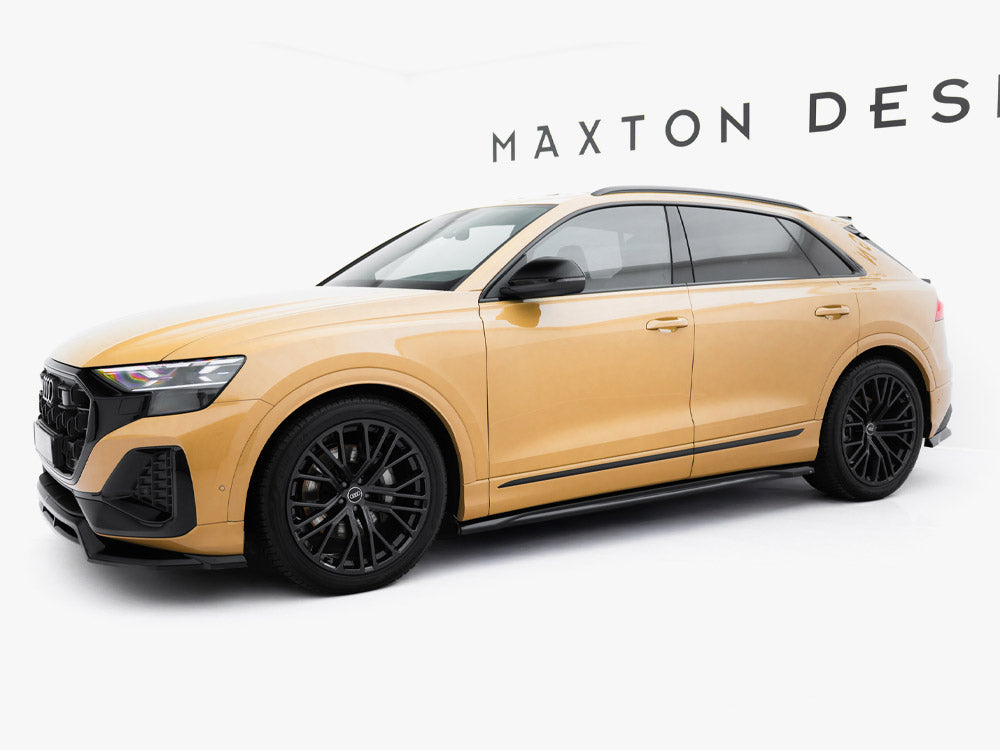 Side Skirts Diffusers V.2 - Audi Q8 Mk1 Facelift