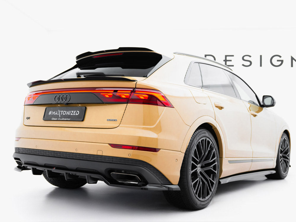 Lower Spoiler CAP V.1 - Audi Q8 Mk1 Facelift