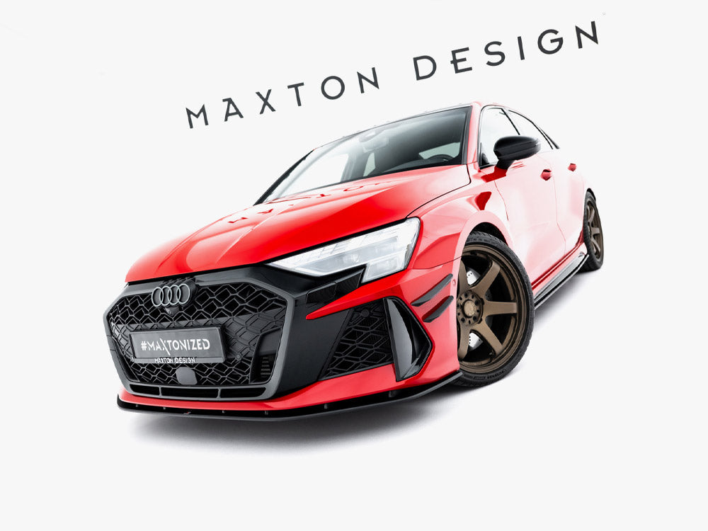 Front Bumper Wings (Canards) - Audi RS3 Sedan 8Y Facelift