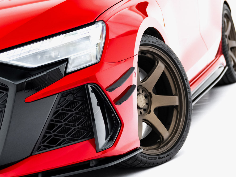 Front Bumper Wings (Canards) - Audi RS3 Sedan 8Y Facelift