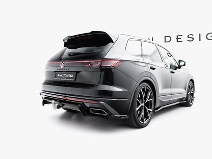 Rear Splitter (Vertical Bars) - Volkswagen Touareg R-Line Mk3 Facelift