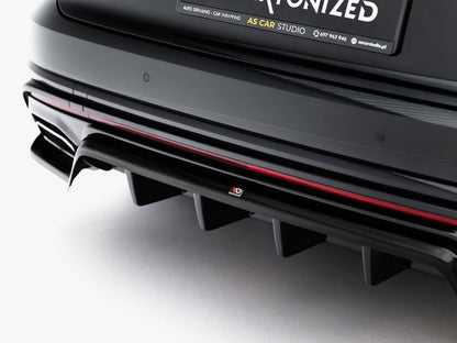 Rear Splitter (Vertical Bars) - Volkswagen Touareg R-Line Mk3 Facelift