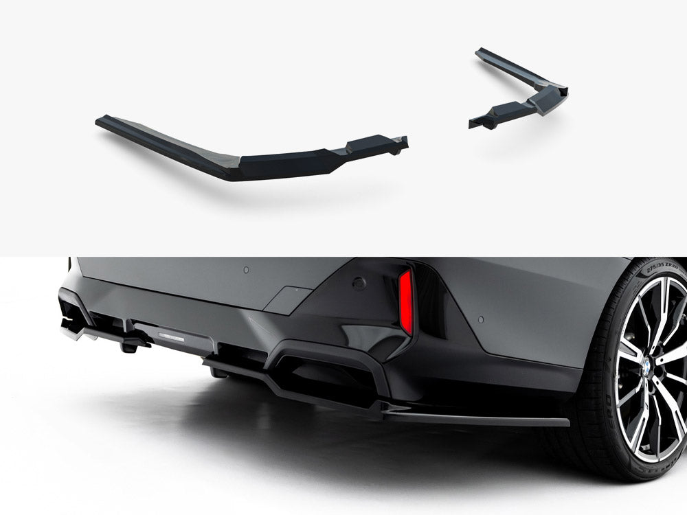 Rear Splitter (Vertical Bars) V2 - BMW 5 Series (/ i5 M-Pack Sedan / Touring G60 / G61)