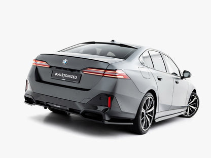 Rear Splitter (Vertical Bars) V2 - BMW 5 Series (/ i5 M-Pack Sedan / Touring G60 / G61)