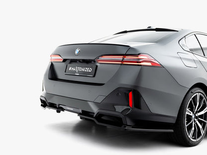 Rear Splitter (Vertical Bars) V2 - BMW 5 Series (/ i5 M-Pack Sedan / Touring G60 / G61)
