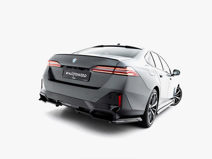 Rear Splitter (Vertical Bars) V1 - BMW 5 Series (/ i5 M-Pack Sedan / Touring G60 / G61)