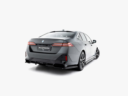 Rear Splitter (Vertical Bars) V1 - BMW 5 Series (/ i5 M-Pack Sedan / Touring G60 / G61)