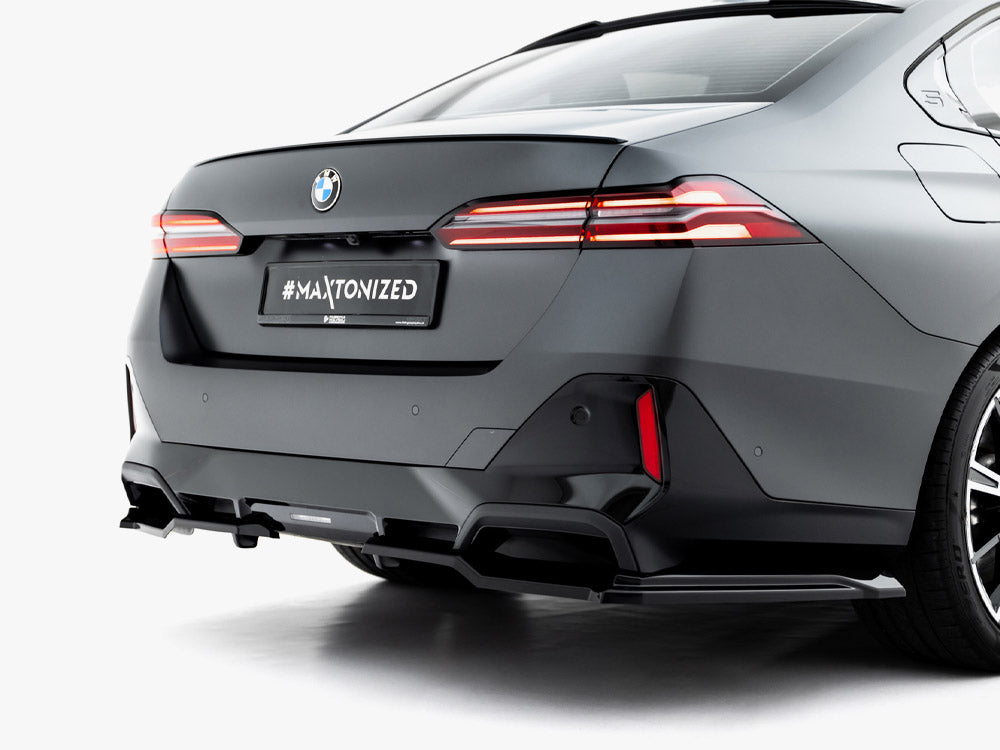 Rear Splitter (Vertical Bars) V1 - BMW 5 Series (/ i5 M-Pack Sedan / Touring G60 / G61)