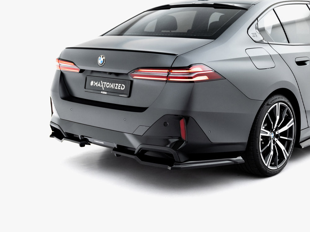 Rear Splitter (Vertical Bars) V1 - BMW 5 Series (/ i5 M-Pack Sedan / Touring G60 / G61)