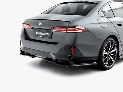 Rear Splitter (Vertical Bars) V1 - BMW 5 Series (/ i5 M-Pack Sedan / Touring G60 / G61)