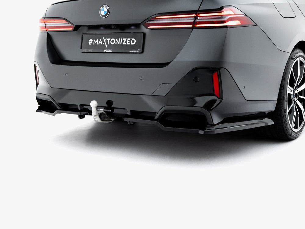 Rear Splitter (Vertical Bars) V1 - BMW 5 Series (/ i5 M-Pack Sedan / Touring G60 / G61)