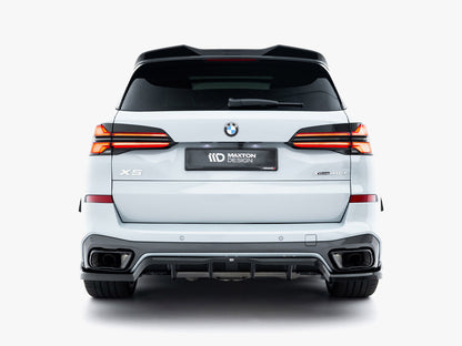 Rear Splitter (Vertical Bars) V2 - BMW X5 (M-Pack G05 Facelift)