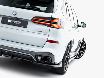 Rear Splitter (Vertical Bars) V2 - BMW X5 (M-Pack G05 Facelift)