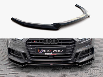 Front Splitter V.2 - Audi S3 / A3 S Line Sportback 8V Facelift