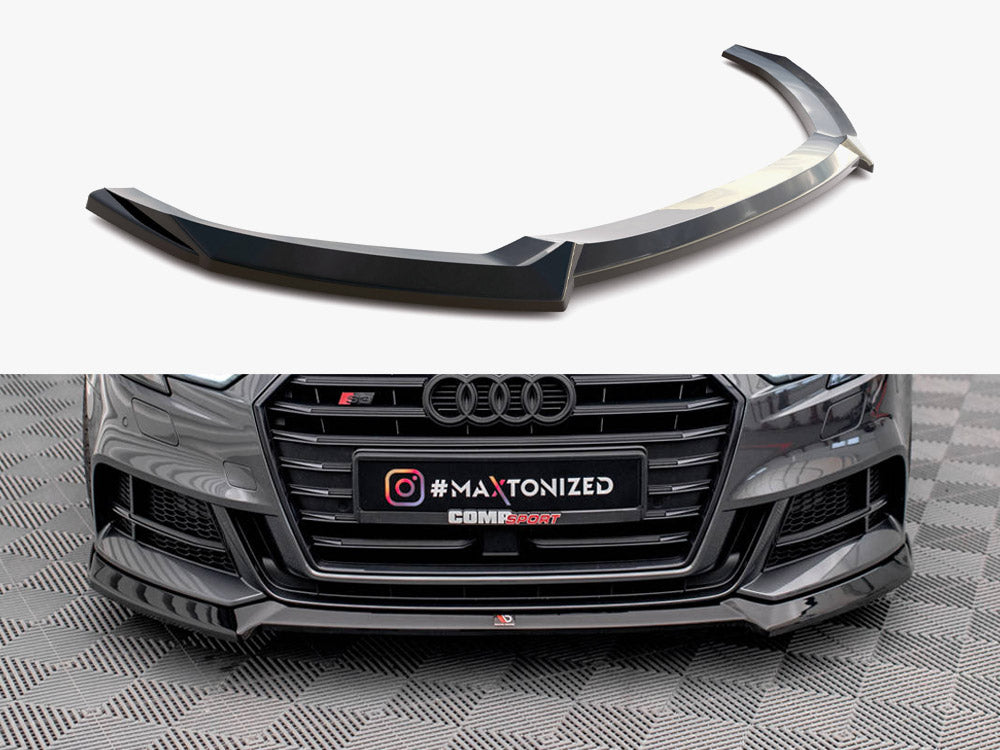 Front Splitter V.3 - Audi S3 / A3 S Line Sportback 8V Facelift
