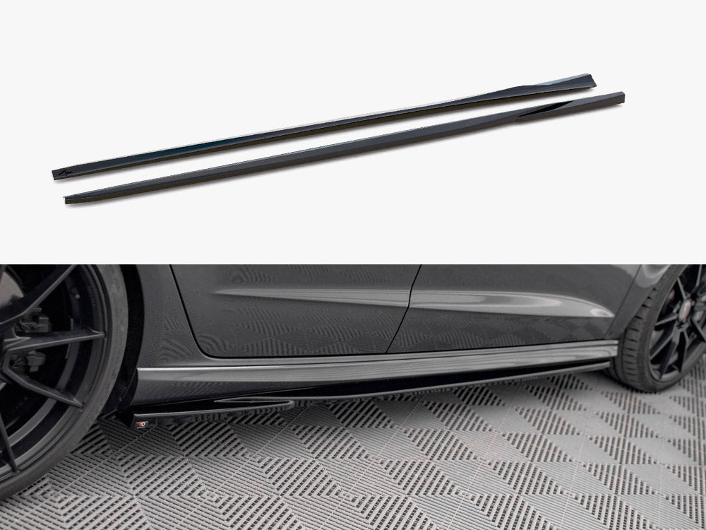 Side Skirt Diffusers V.2 - Audi S3 / A3 S Line Sportback 8V / 8V Facelift